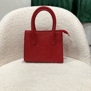 Elegant Mini Red Handbag